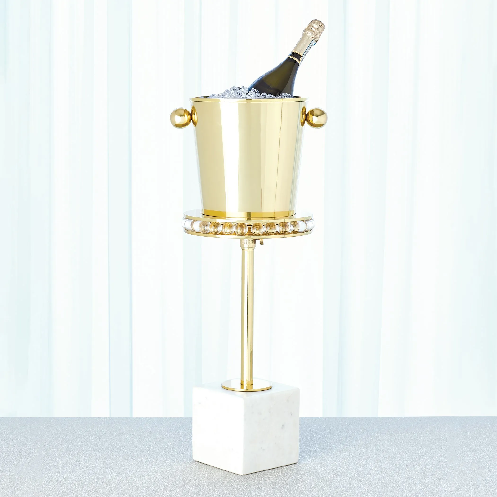 Margot Brass Champagne Bucket