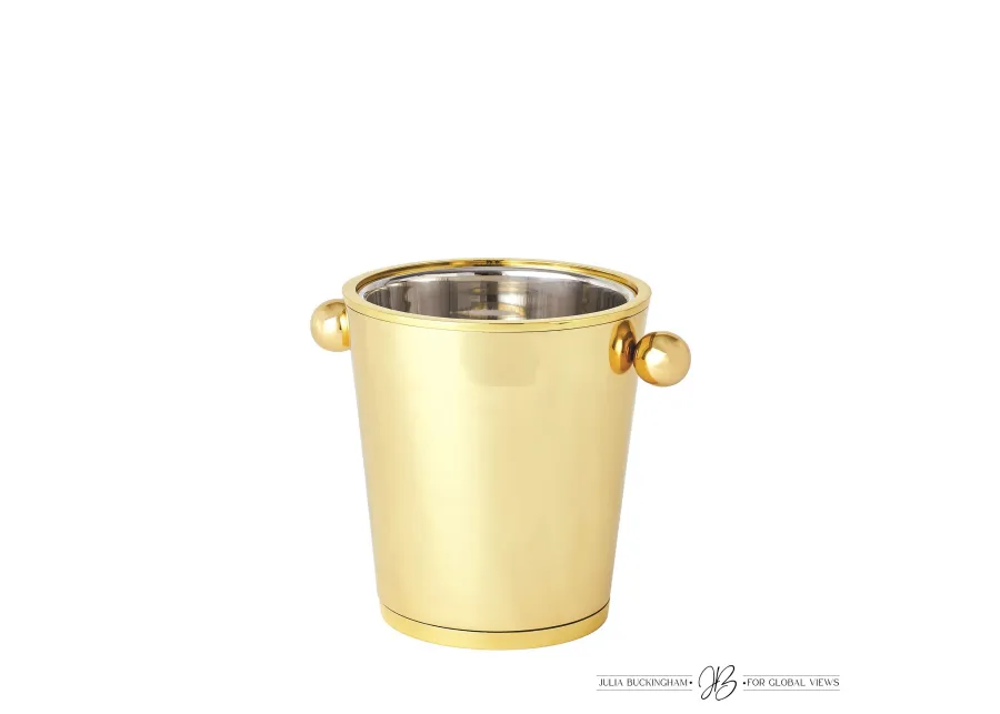 Margot Brass Champagne Bucket