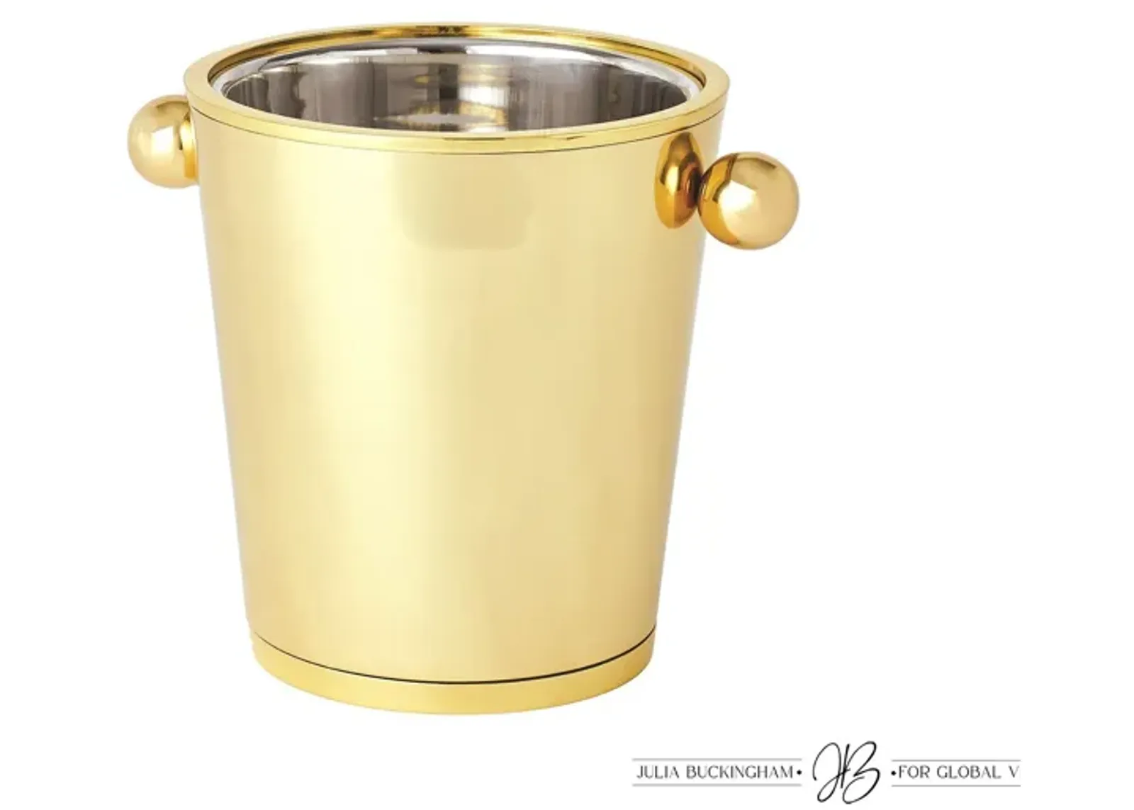 Margot Brass Champagne Bucket