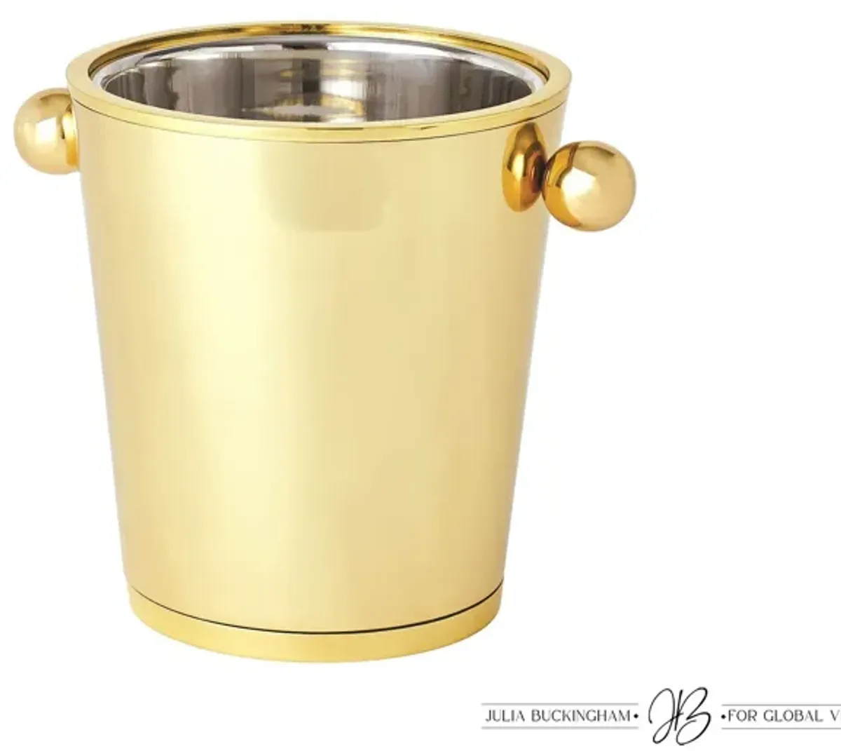 Margot Brass Champagne Bucket