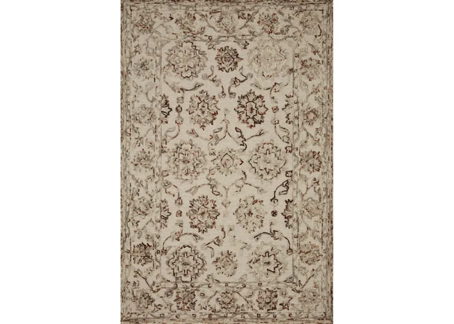 Halle HAE03 3'6" x 5'6" Rug