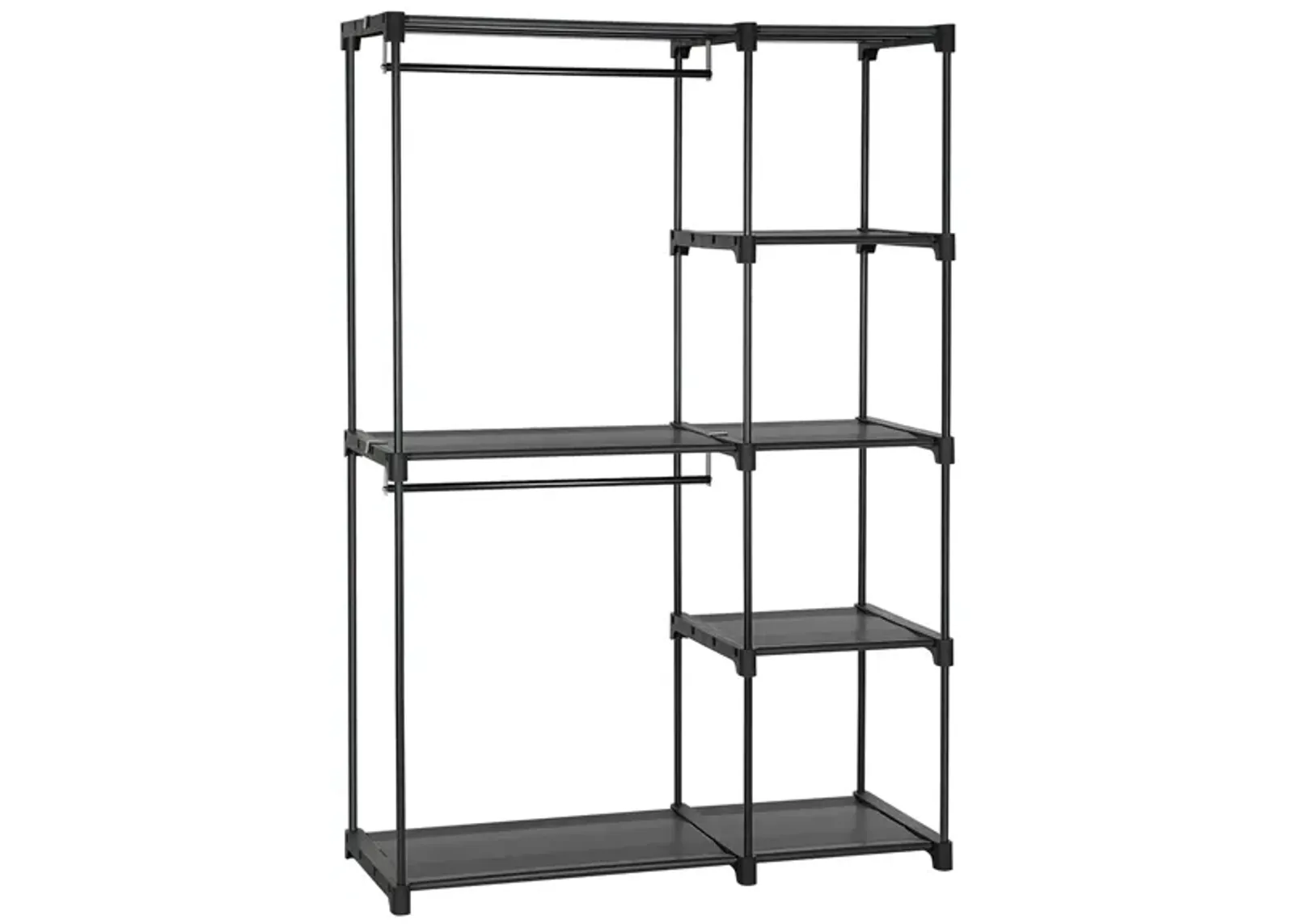 Freestanding Clothes Rack & Storage Organizer