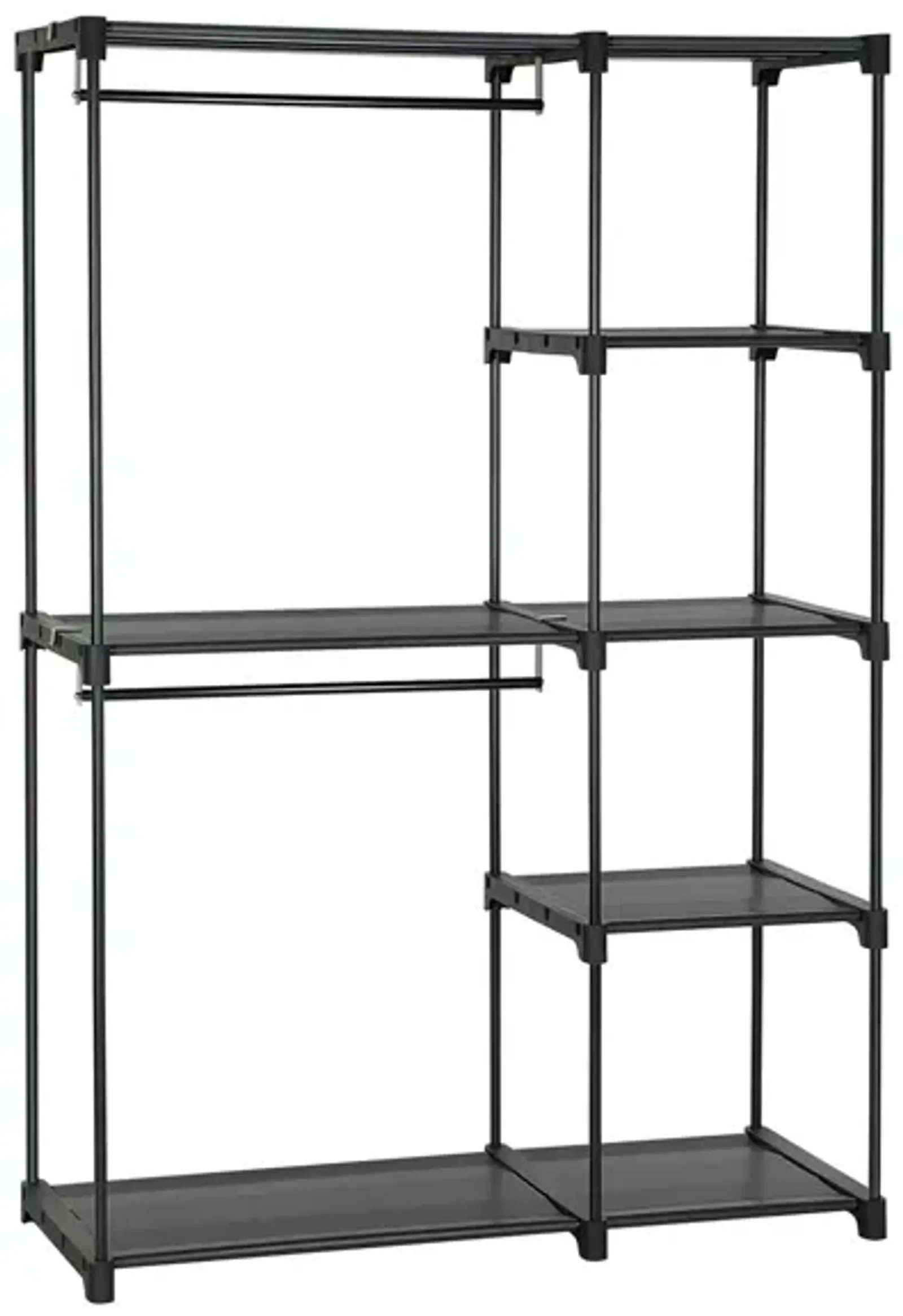 Freestanding Clothes Rack & Storage Organizer