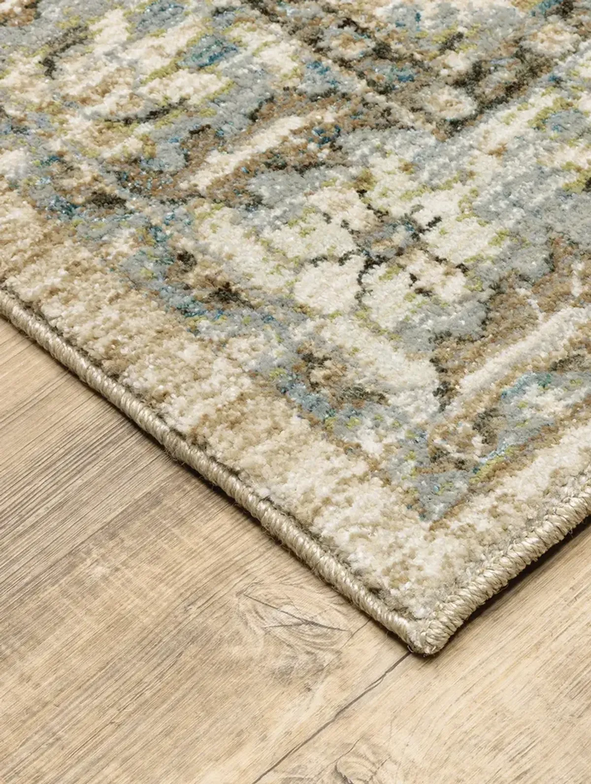 Andorra 7'10" Beige Rug