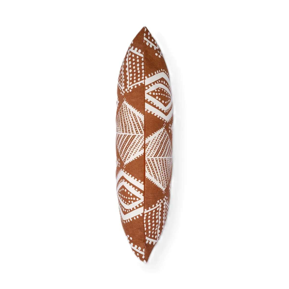 Radiance handcrafted Sunburst print lumbar pillow