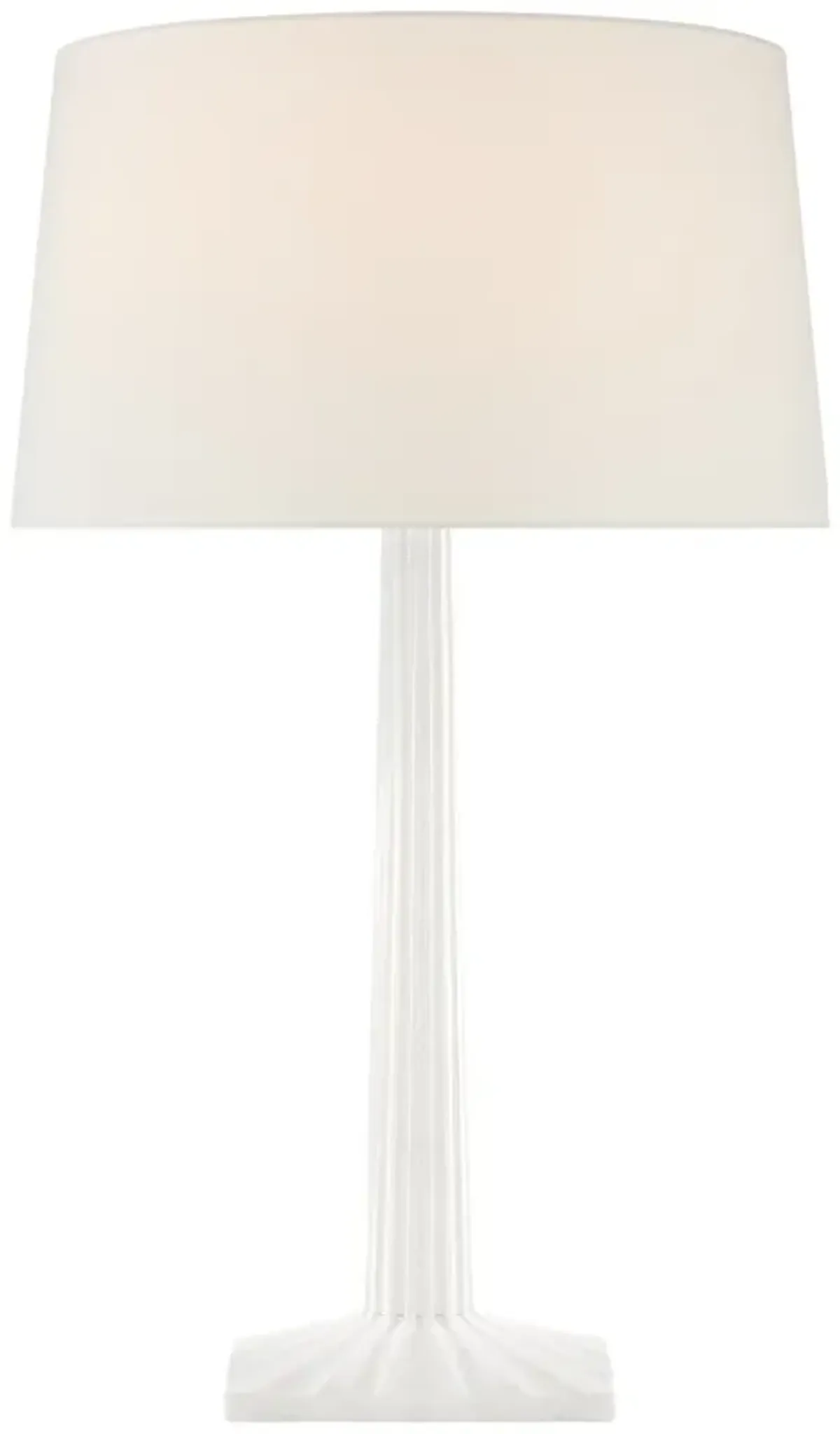 Strie Fluted Column Table Lamp