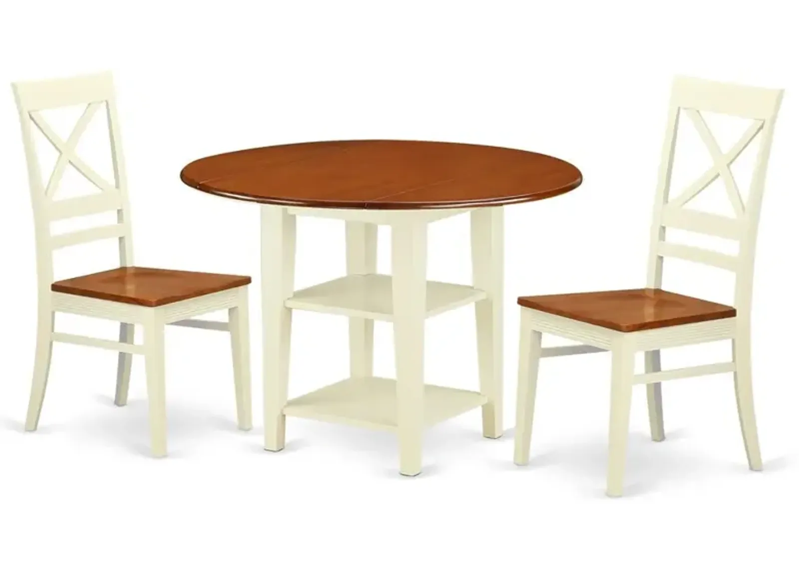 Dining Room Set Buttermilk & Cherry