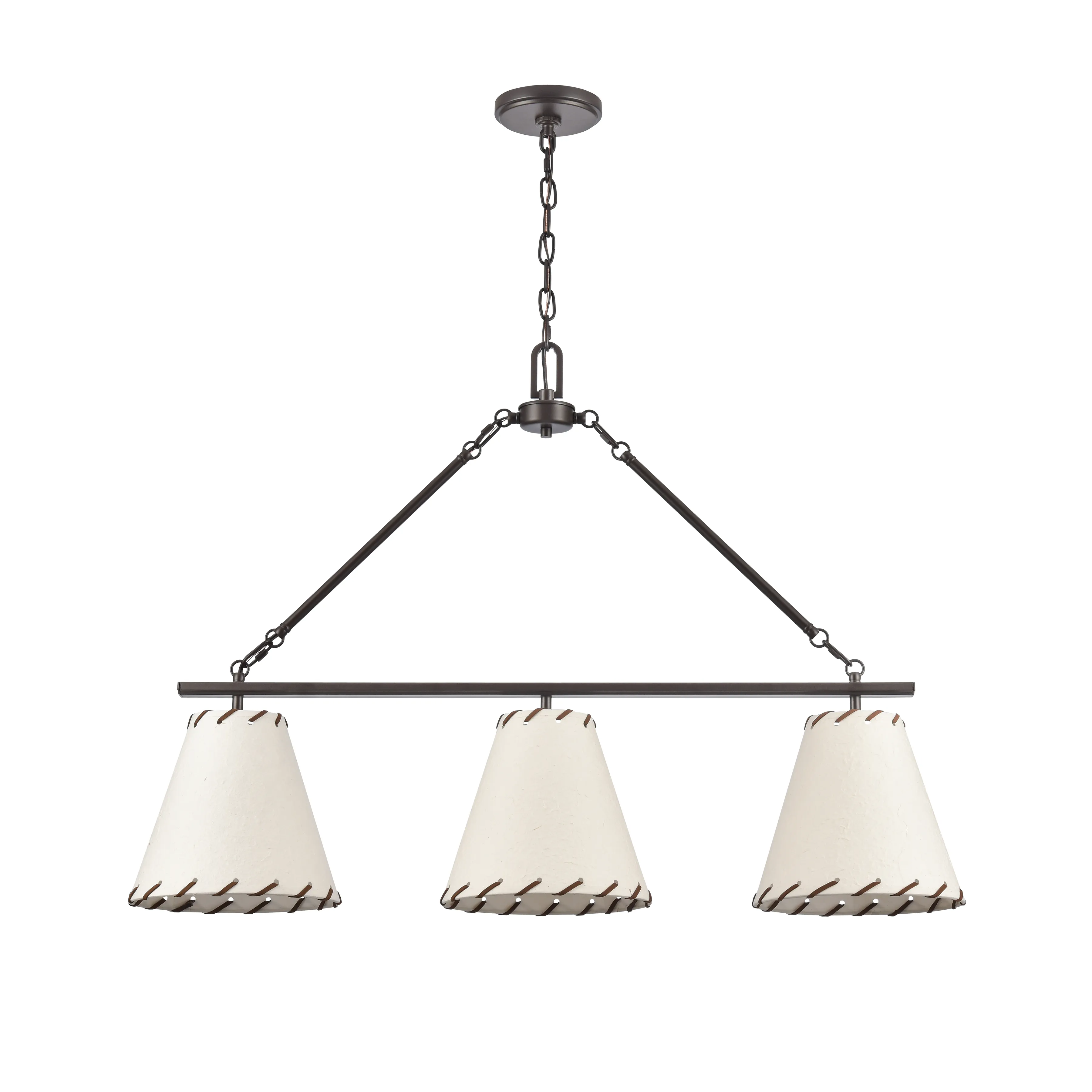 Marion 36"Wide 3-Lt Chandelier