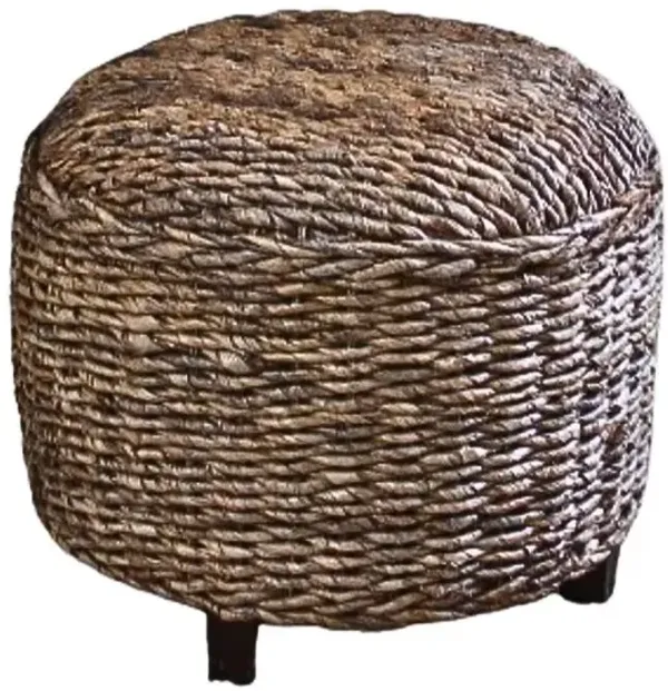 Arizona Abaca Round Cushioned Top Stool