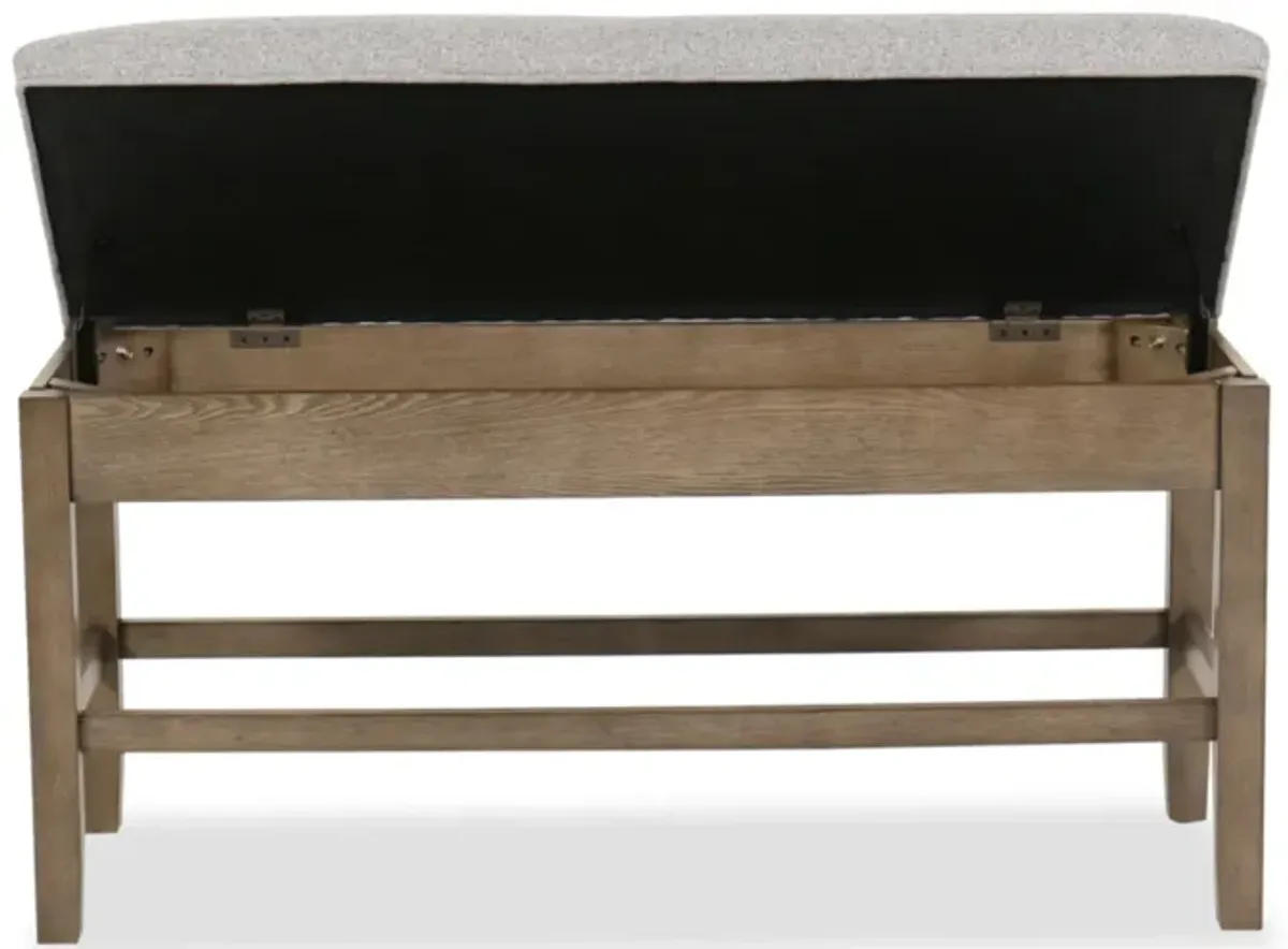 Grayson Storage Counter Bench