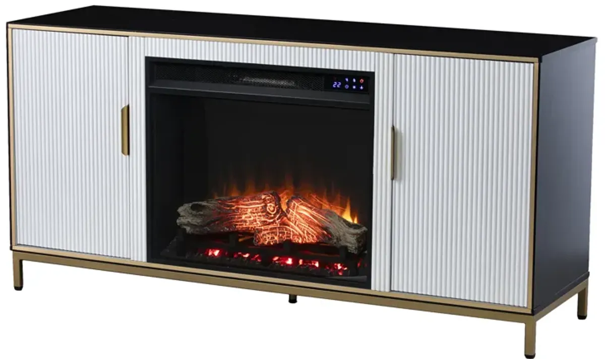 Clif Touch Electric Fireplace Console