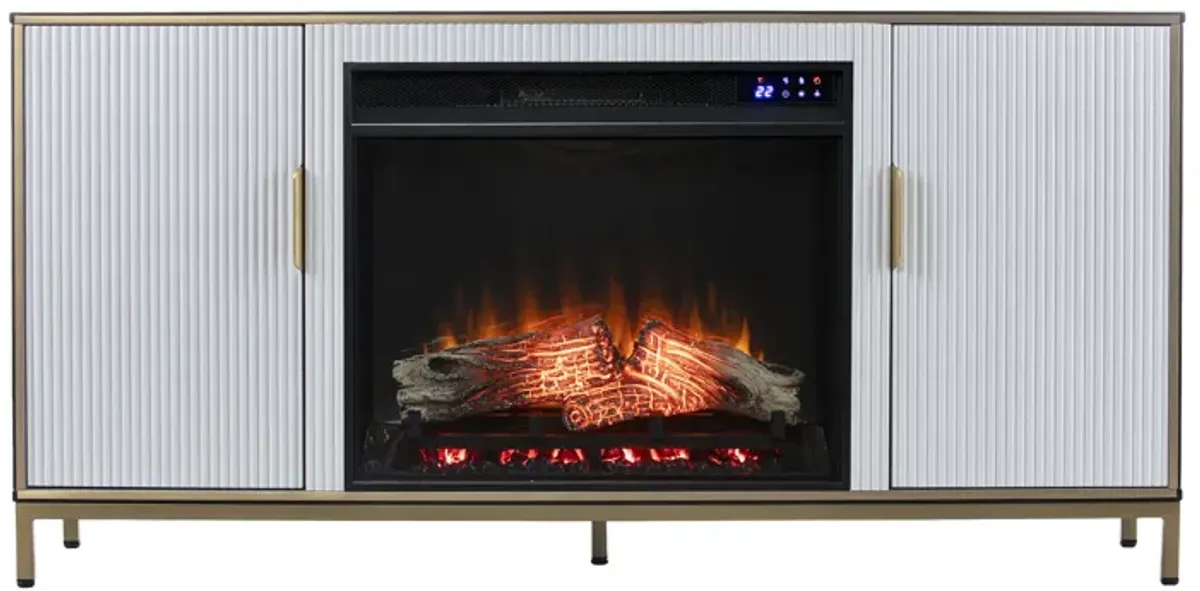 Clif Touch Electric Fireplace Console