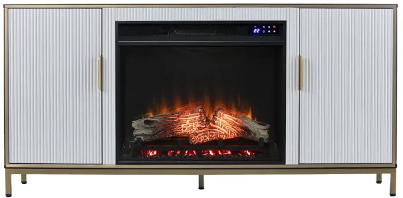 Clif Touch Electric Fireplace Console