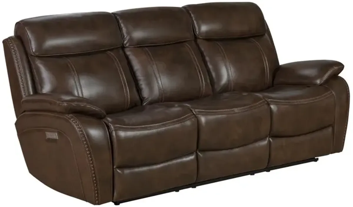 Barcalounger 39PHL-3703 Sandover Power Reclining Sofa, Chocolate