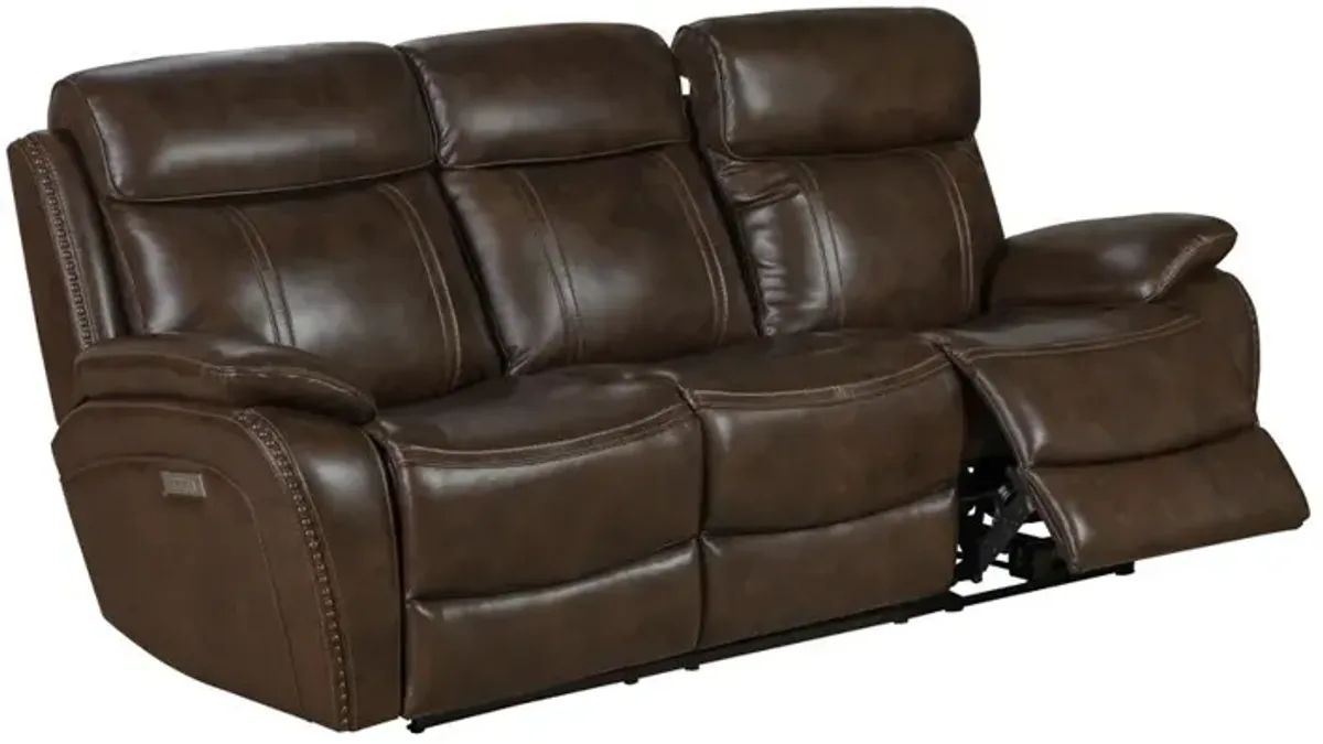 Barcalounger 39PHL-3703 Sandover Power Reclining Sofa, Chocolate