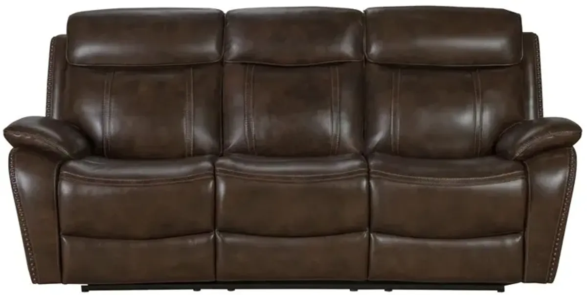 Barcalounger 39PHL-3703 Sandover Power Reclining Sofa, Chocolate