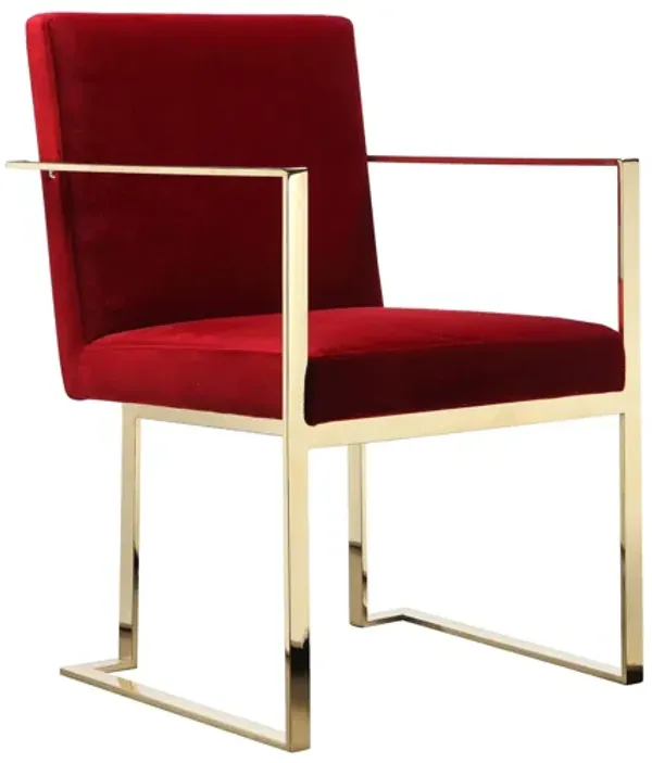 Rick 22 Inch Side Dining Chairs Set of 2, Ladder Back, Burnished Brown Rubberwood - Benzara