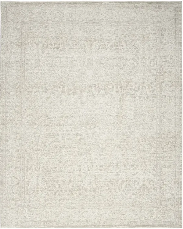 Eco Cycle ECY03 Ivory/Beige 6' x 9' Rug