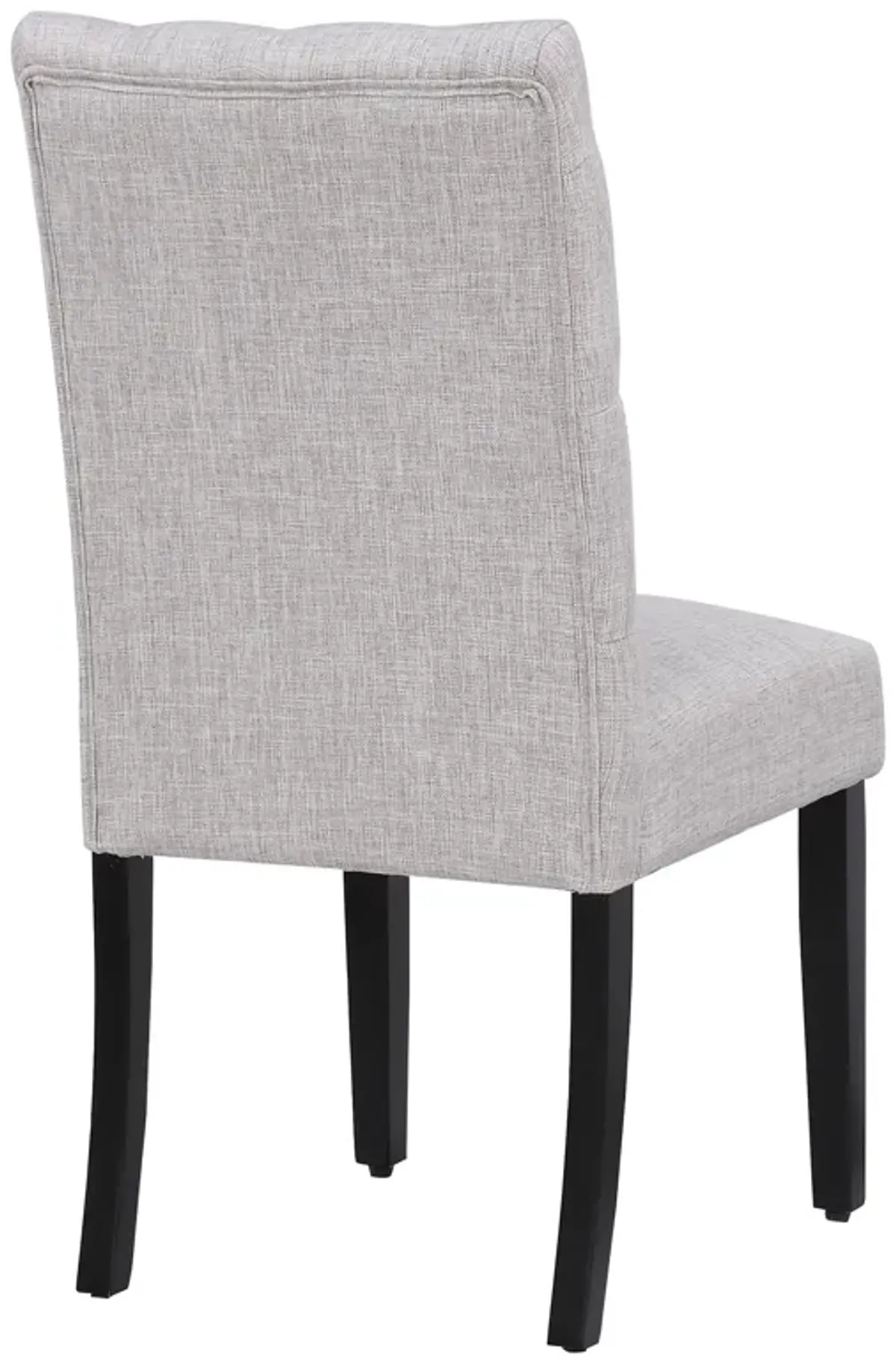 WestinTrends Upholstered Button Tufted Dining Chair