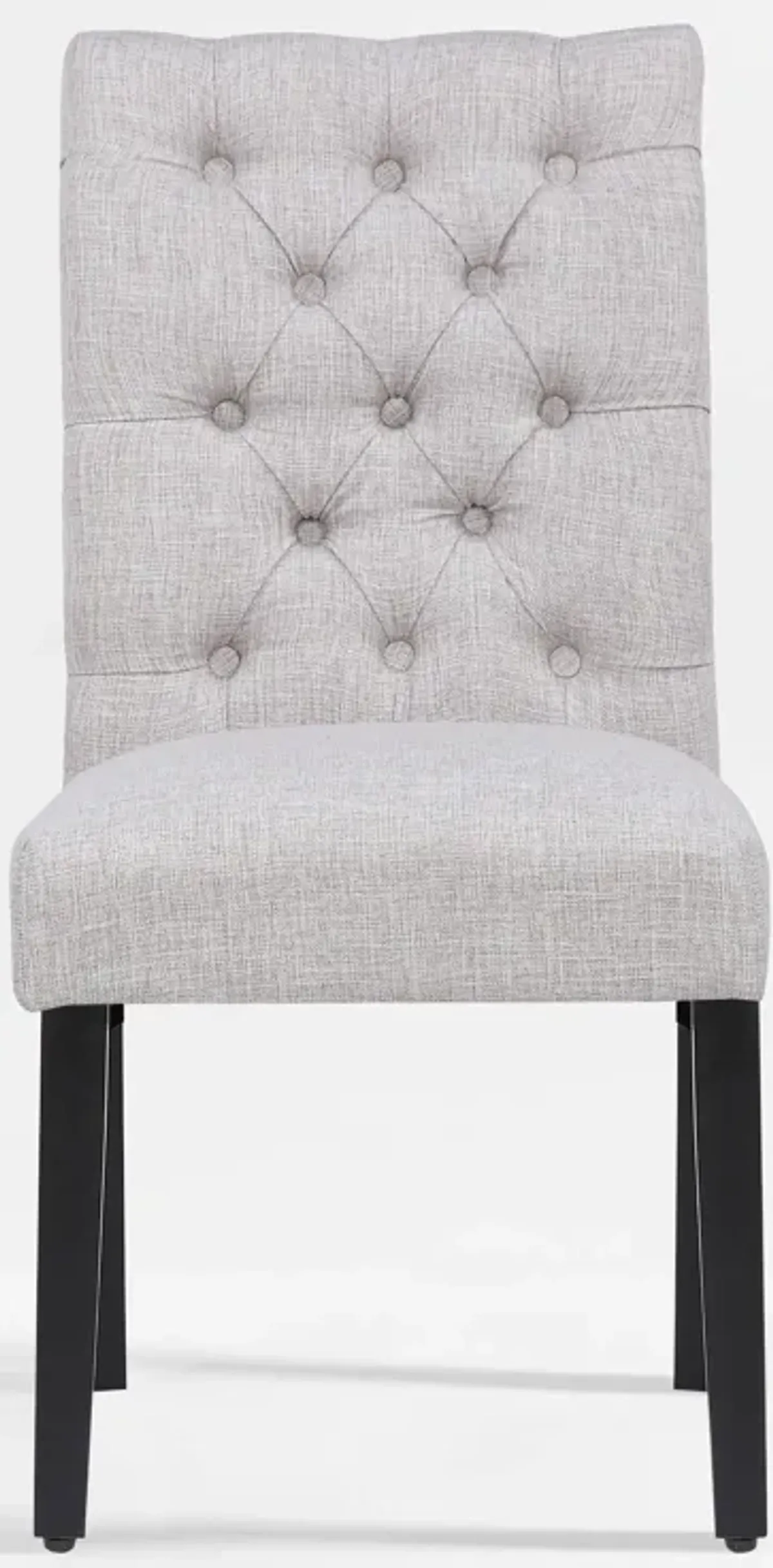 WestinTrends Upholstered Button Tufted Dining Chair