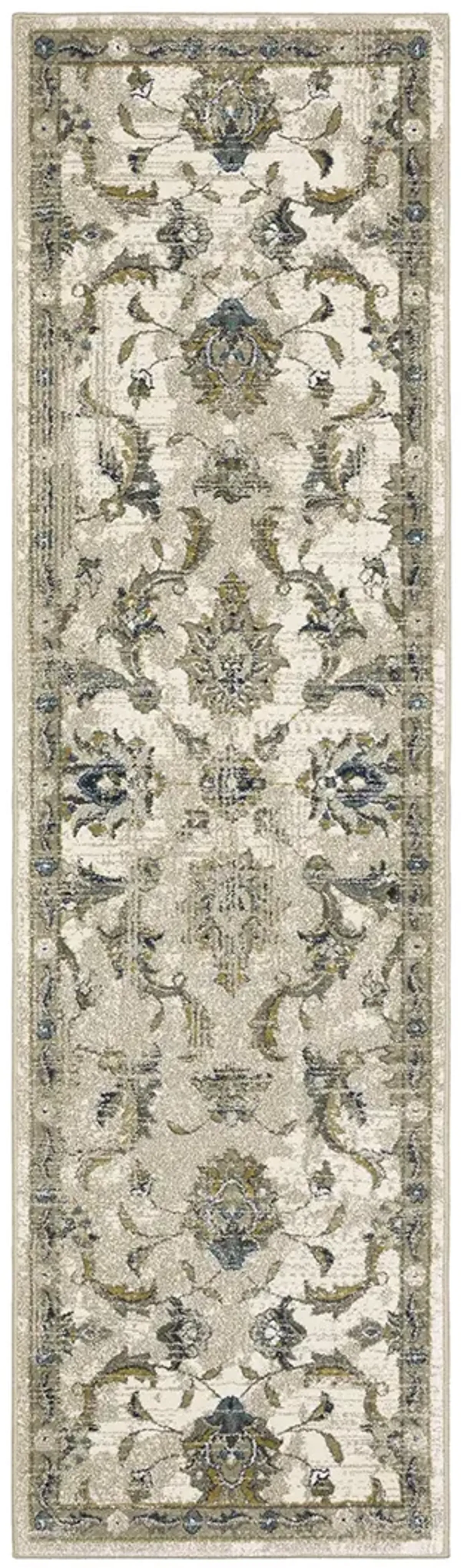 Venice 2'3" x 7'6" Beige Rug