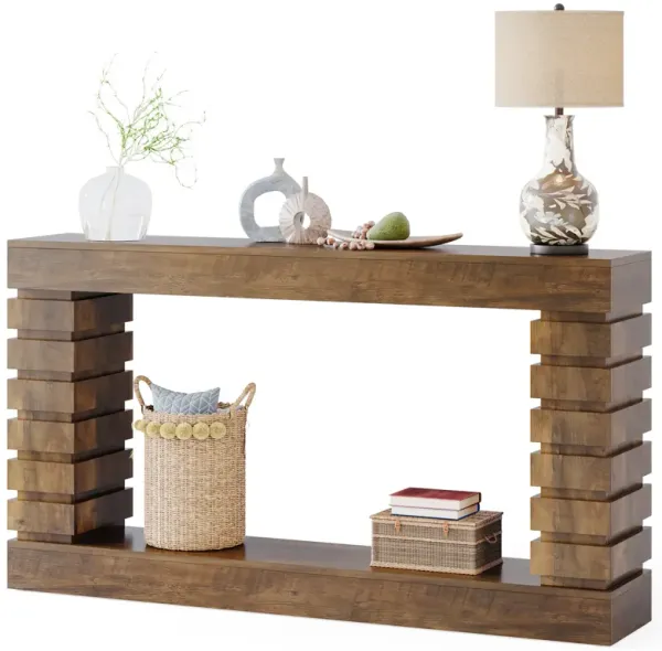 Tribesigns 70.8-Inch Long Console Table, Wood Entryway Table with Storage, Narrow Sofa Table Couch Table for Living Room Entryway Hallway