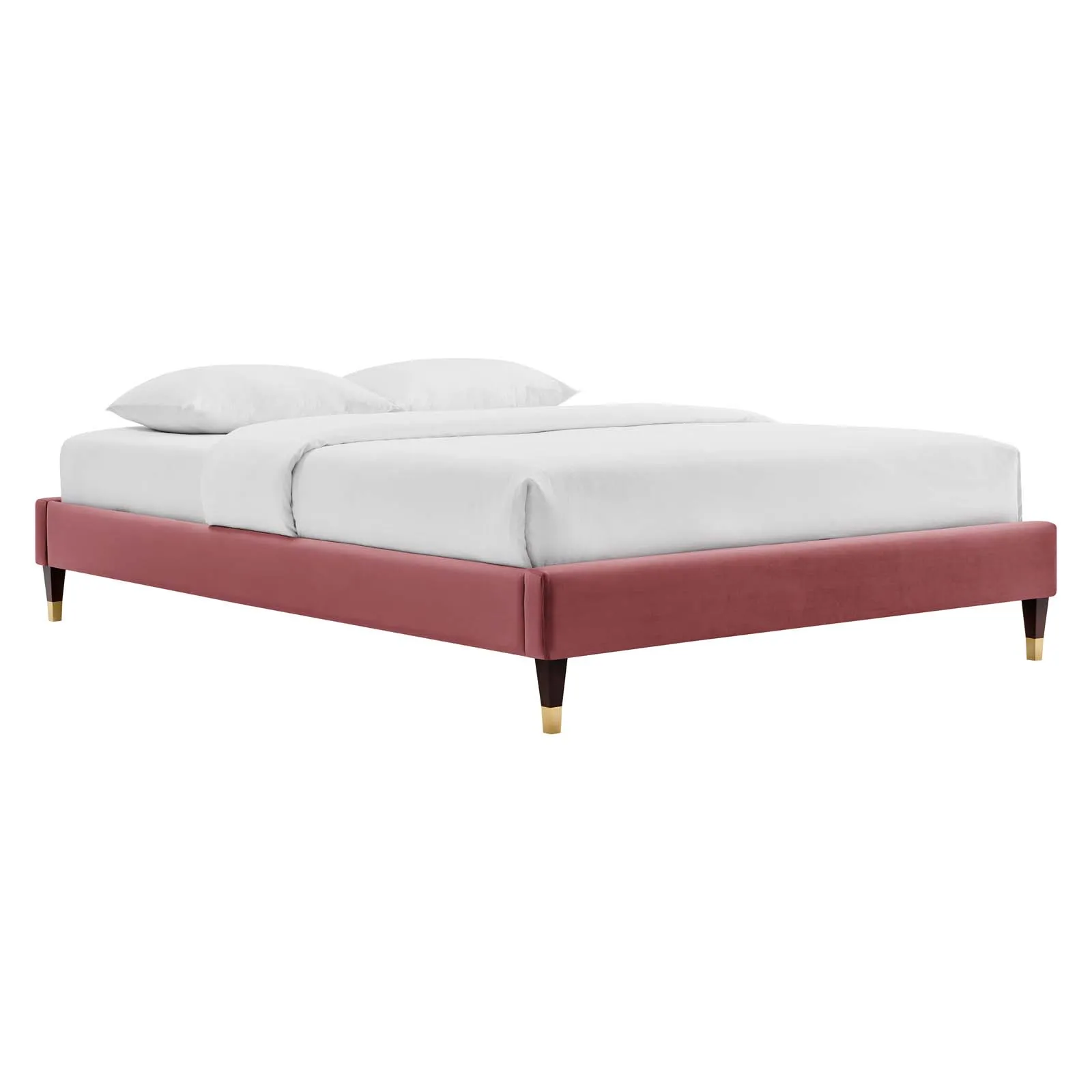 Modway - Harlow King Performance Velvet Platform Bed Frame