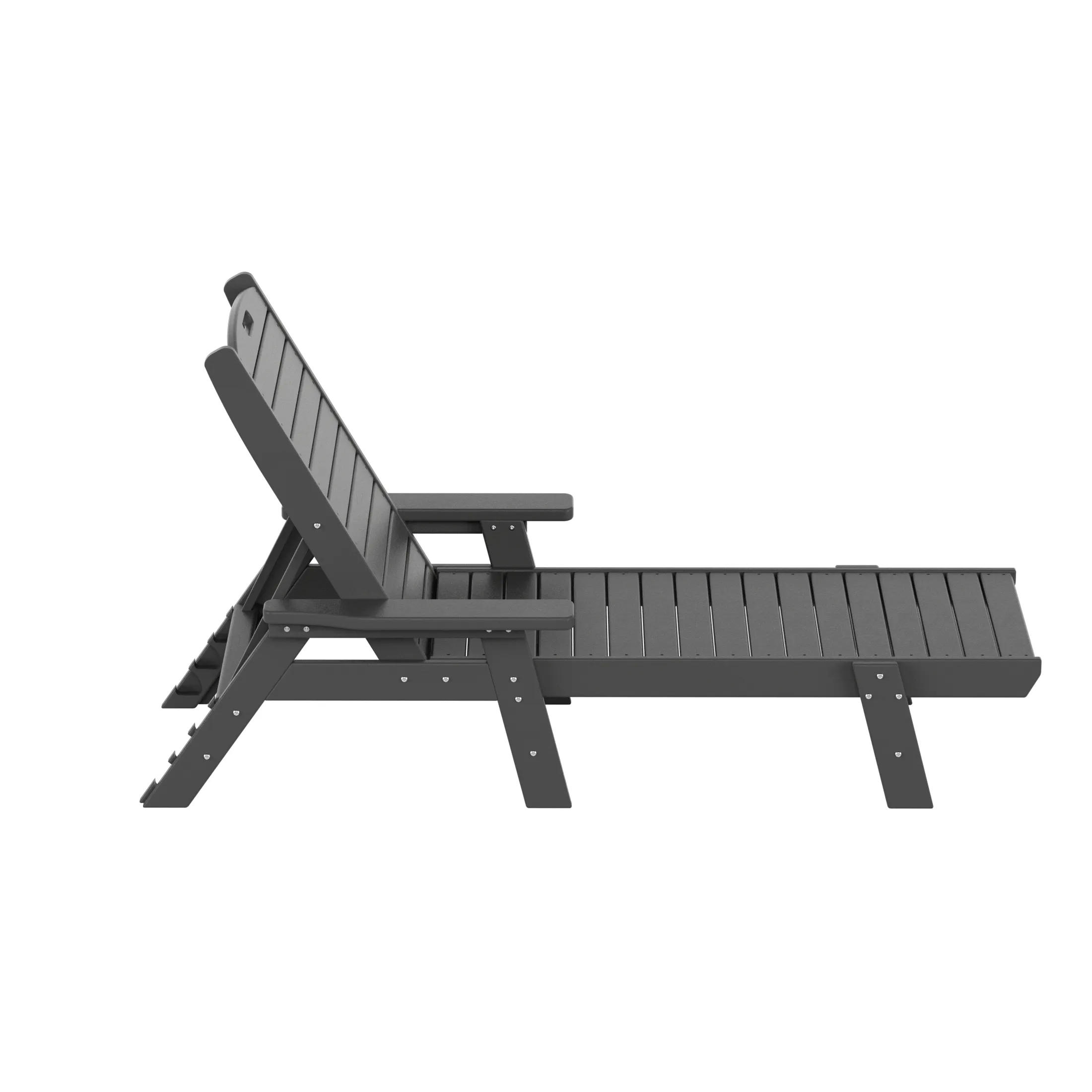 WestinTrends Adirondack Outdoor Chaise Lounge