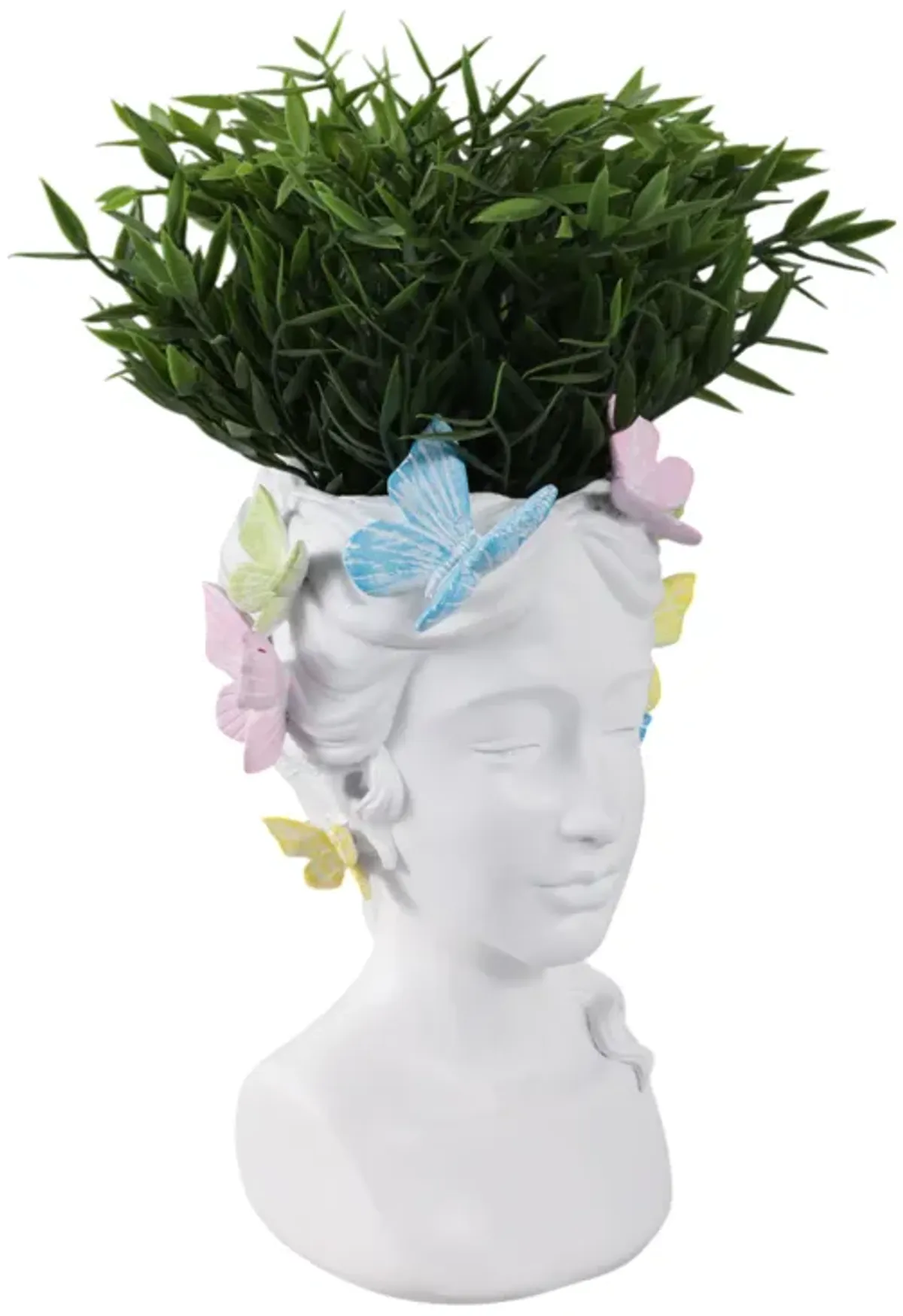 Lady with Butterflies