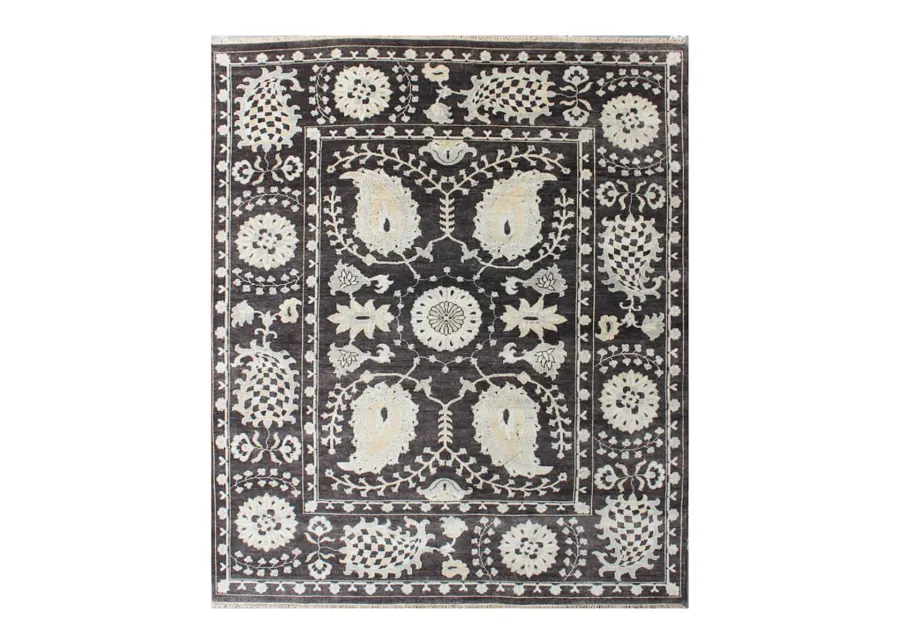 Marque MAR530210 Charcoal 9" x 12" Rug