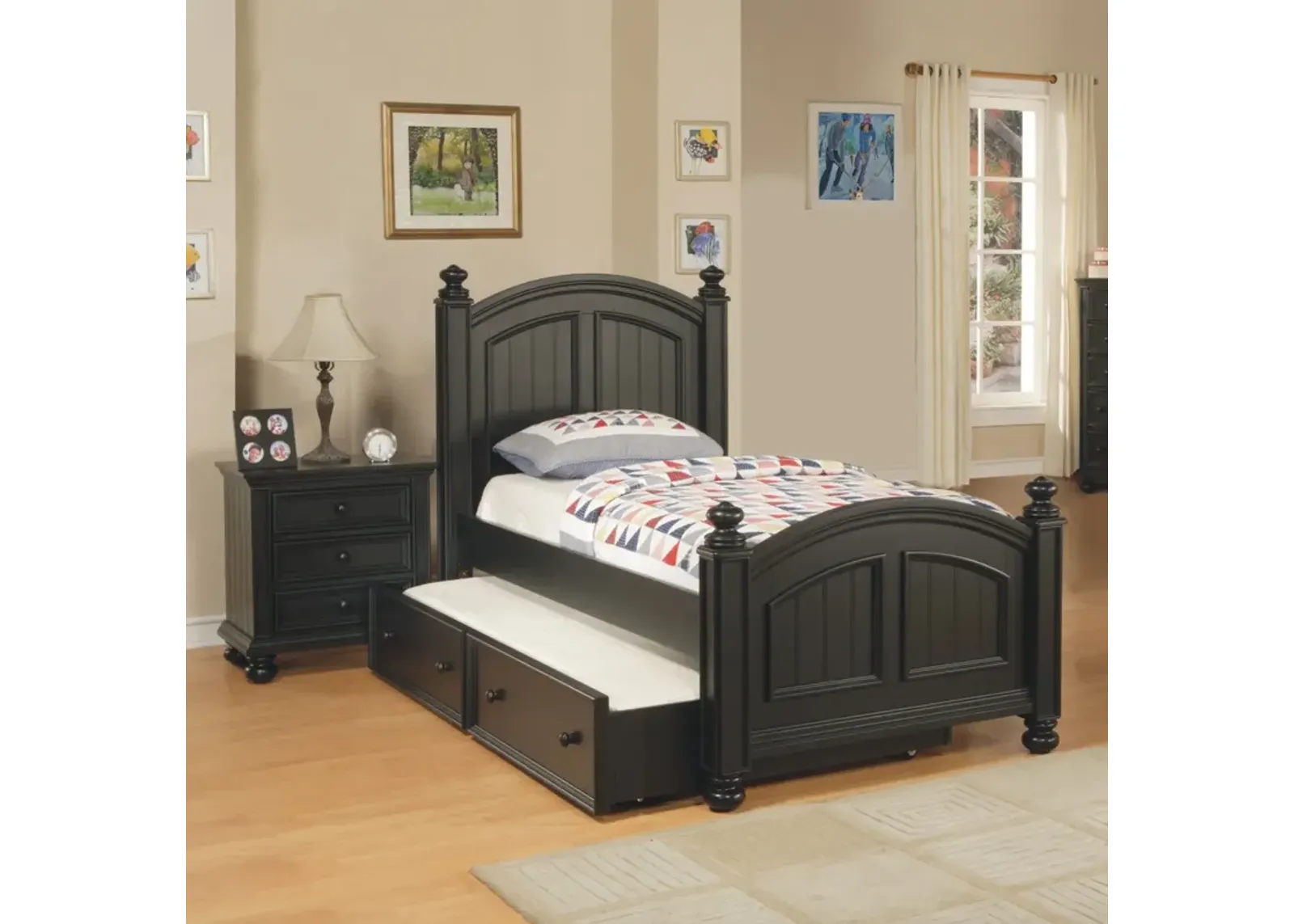 Cape Cod Panel Twin Bed