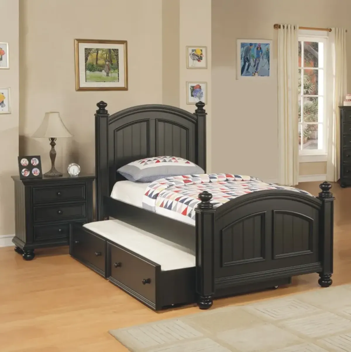 Cape Cod Panel Twin Bed