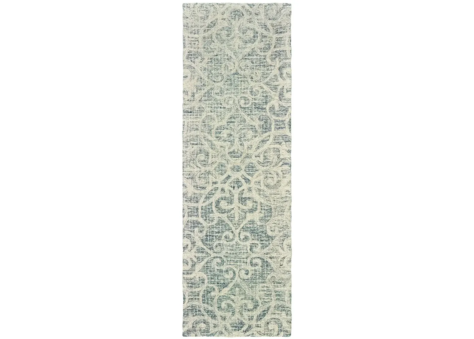 Tallavera 2'6" x 8' Grey Rug