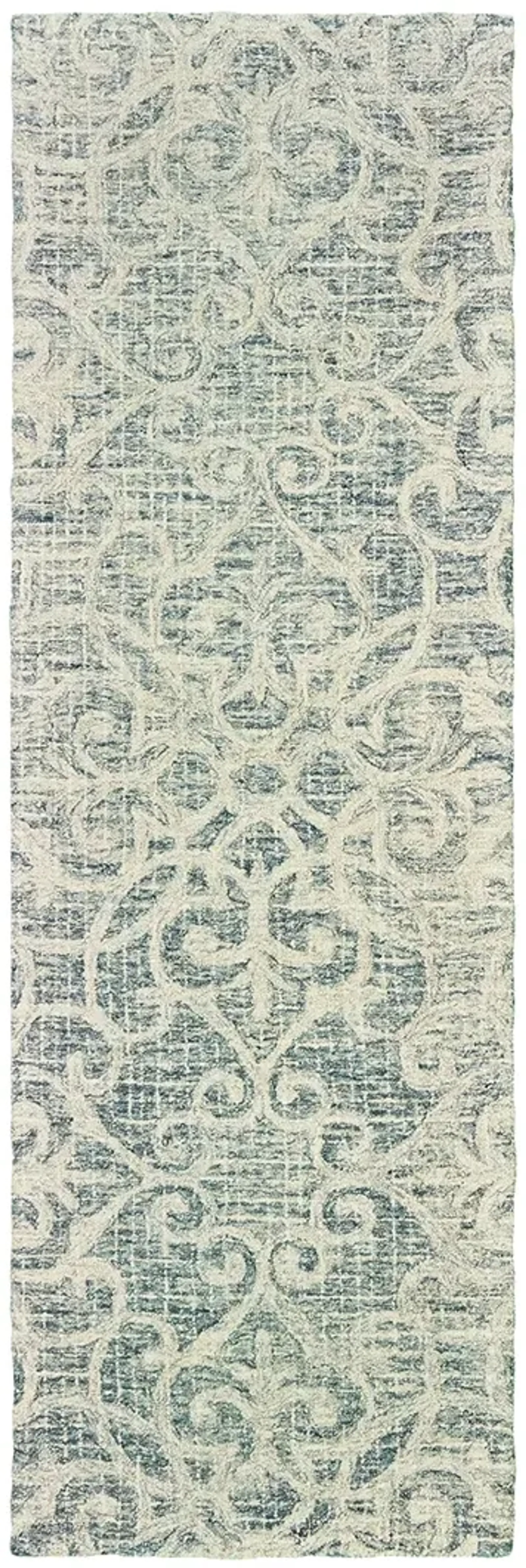 Tallavera 2'6" x 8' Grey Rug