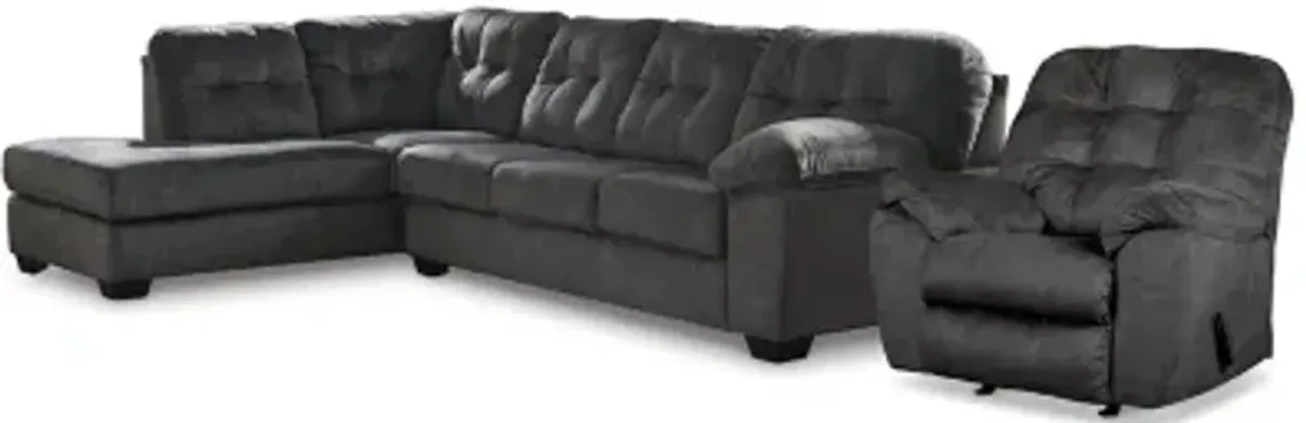 Accrington 2-Piece Sectional with Recliner