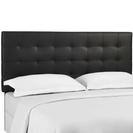 Modway - Paisley Tufted Full / Queen Upholstered Faux Leather Headboard