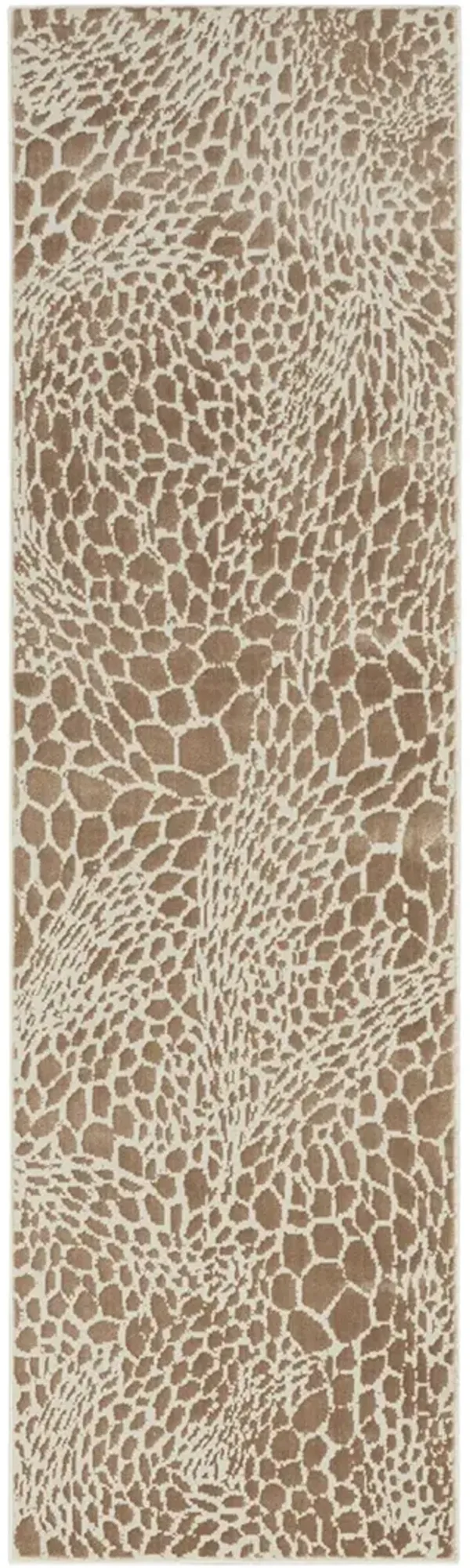 Desire DSR08 Camel/Silver 2'3" x 7'6" Rug