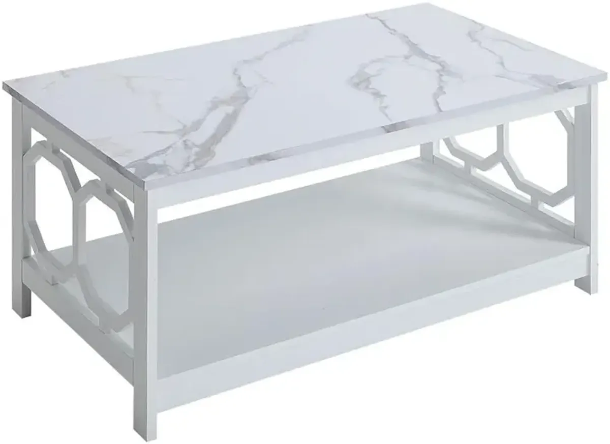 Convience Concept, Inc. Omega Coffee Table with Shelf