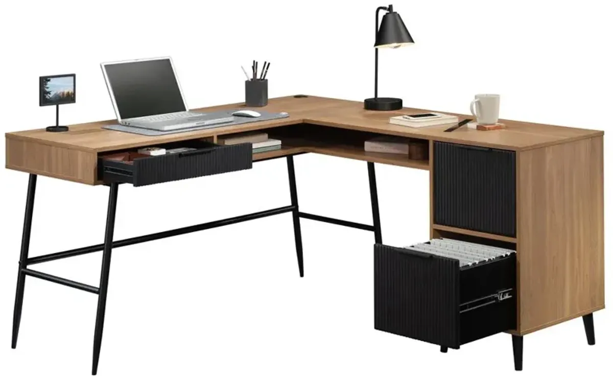 Sauder Ambleside L-Desk Sw