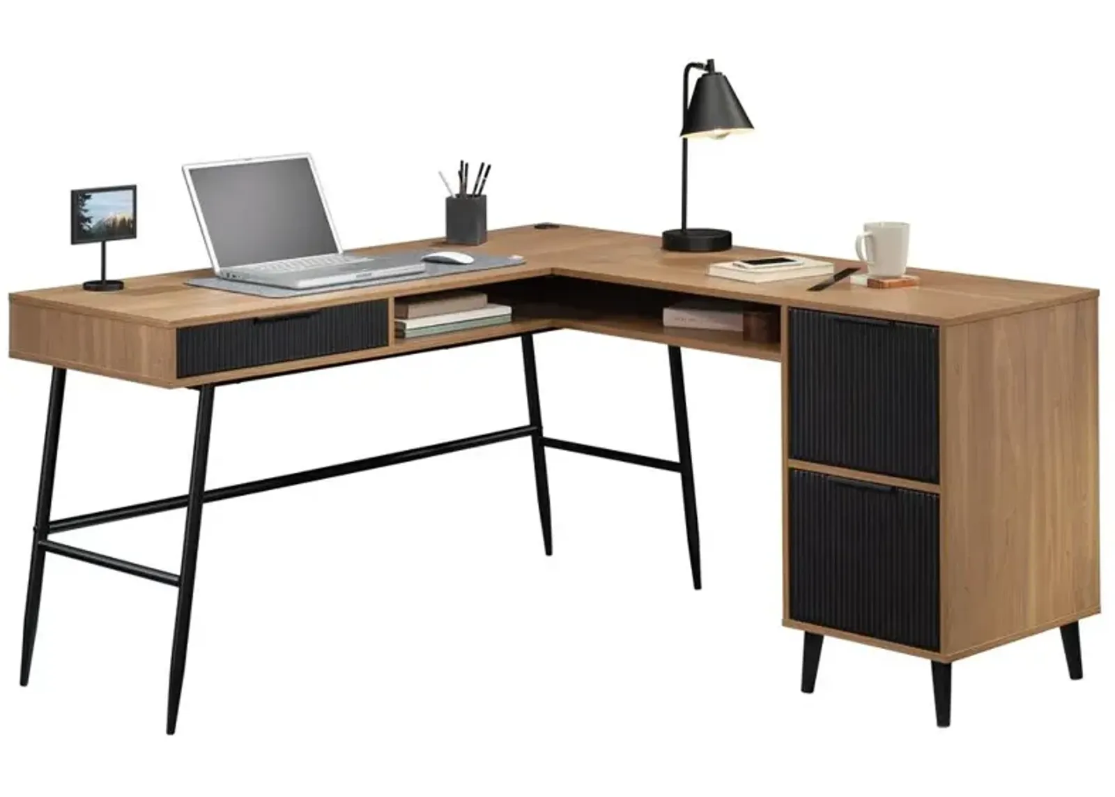 Sauder Ambleside L-Desk Sw