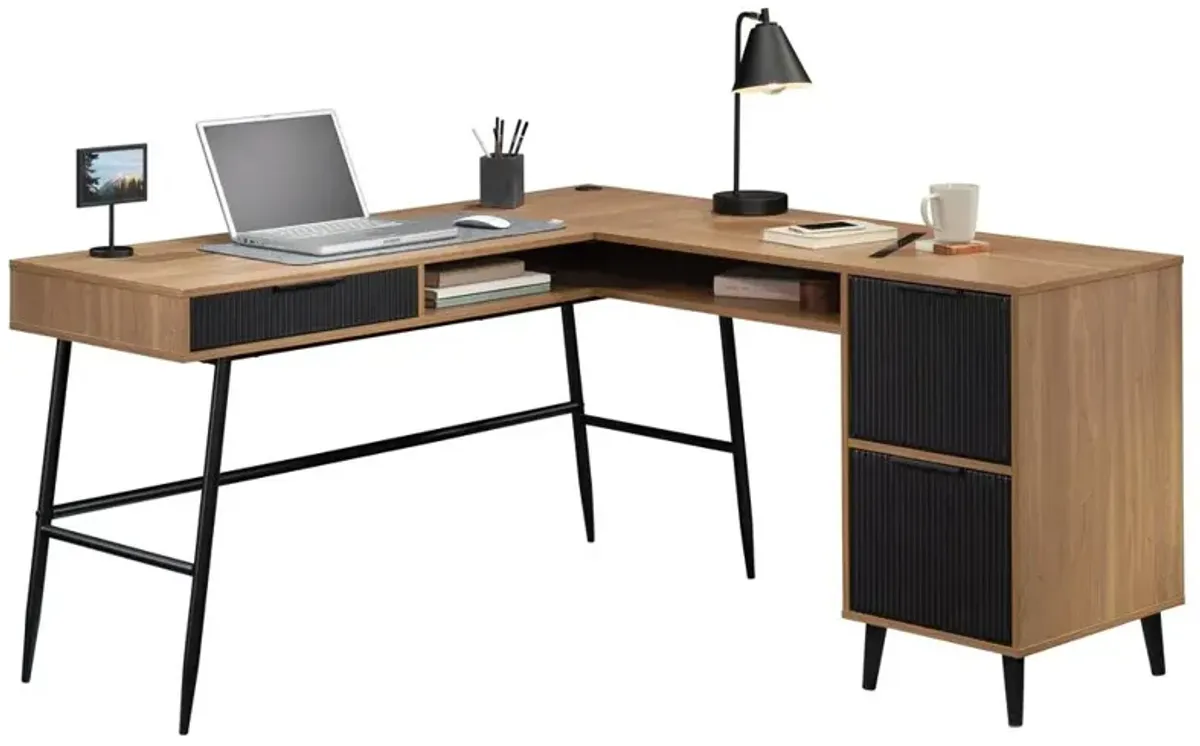 Sauder Ambleside L-Desk Sw