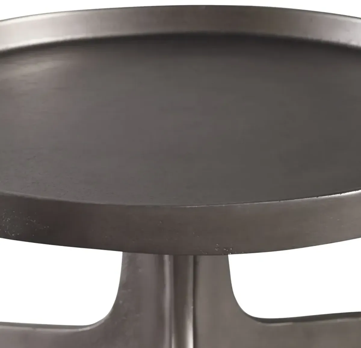 Uttermost Kenna Nickel Accent Table