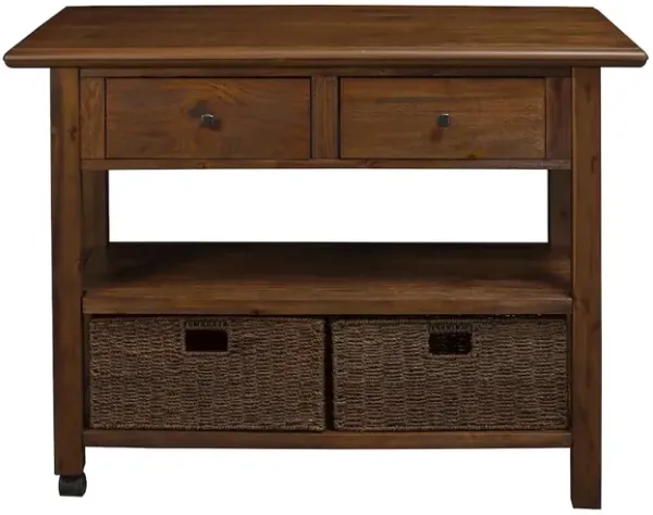 Caldwell Kitchen Cart, Antique Cappuccino