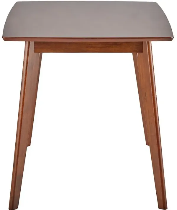 Quaint Wooden Dining Table, Chestnut Brown