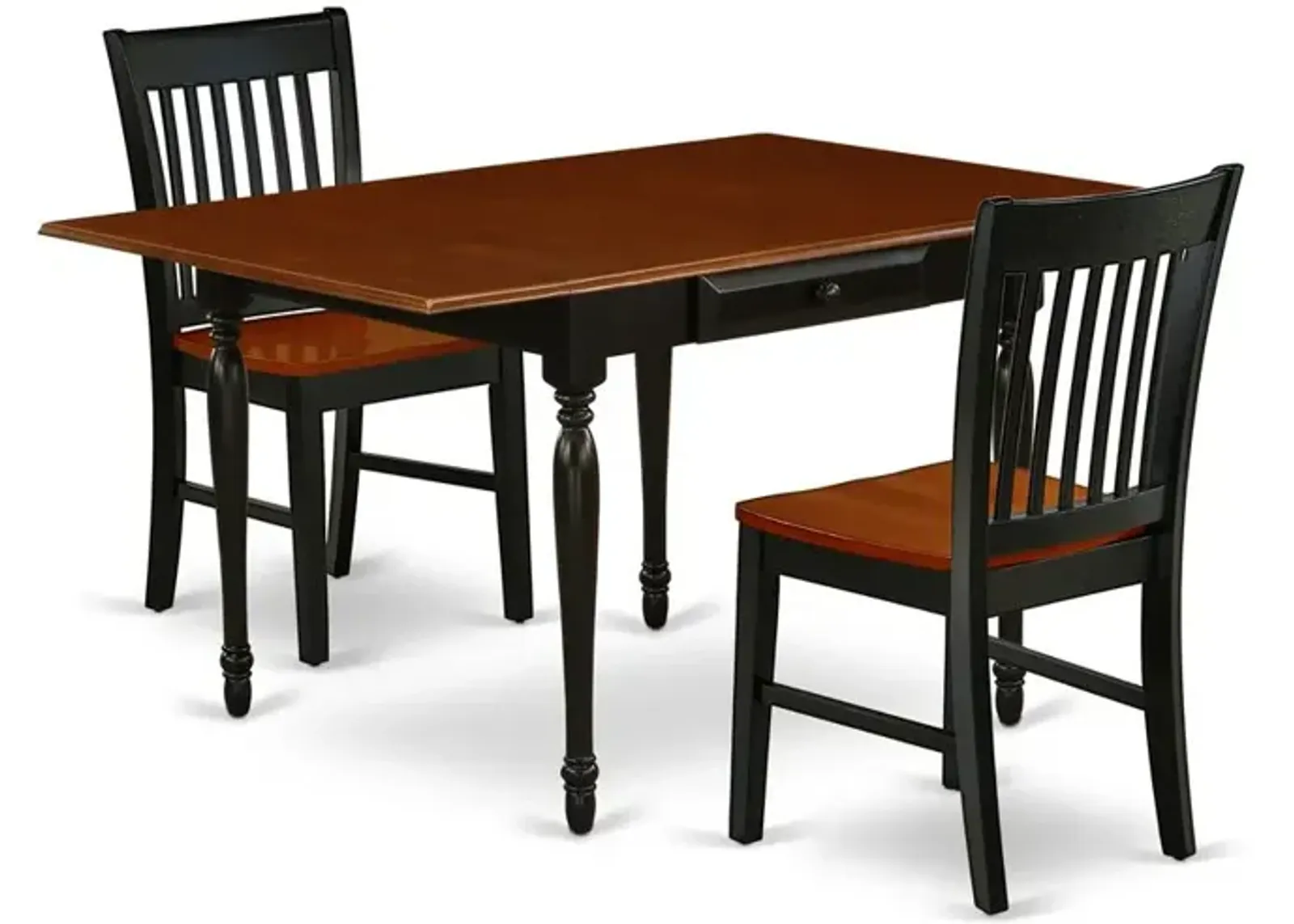 Dining Room Set Black & Cherry