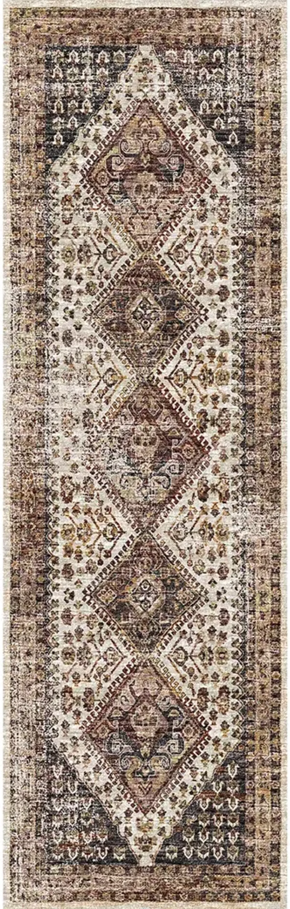 Jericho JC9 Putty 2'6" x 12' Rug