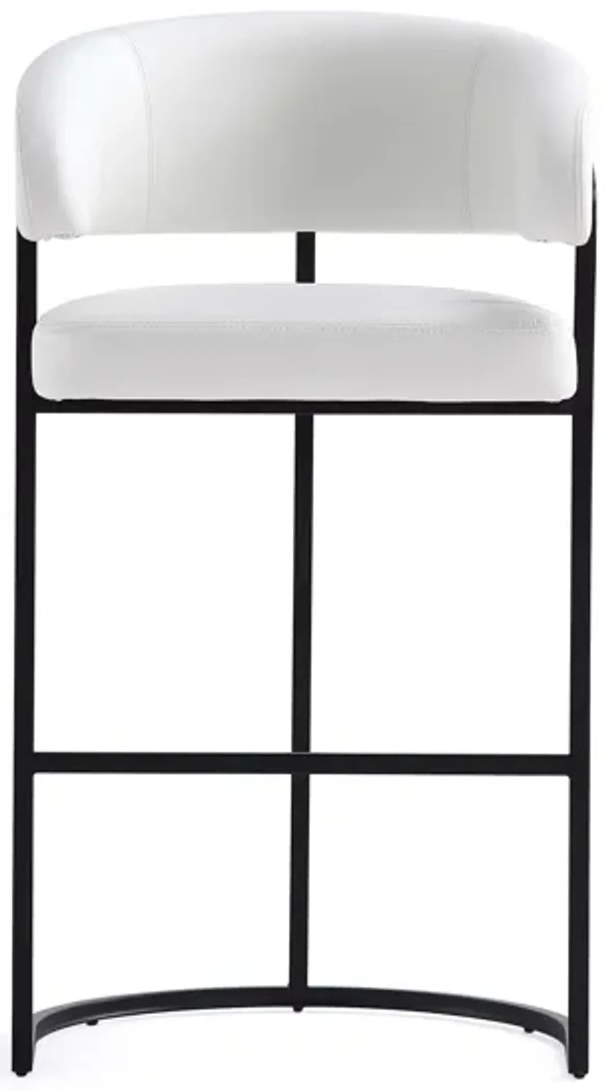 Augusta White Bar Stools (Set of 3)