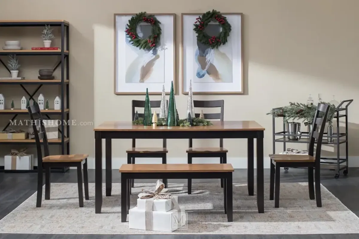 Gesthaven Brown 6-Piece Dining Set