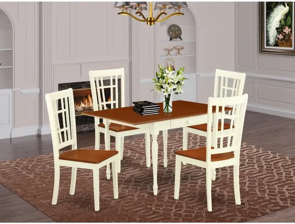 Dining Room Set Buttermilk & Cherry