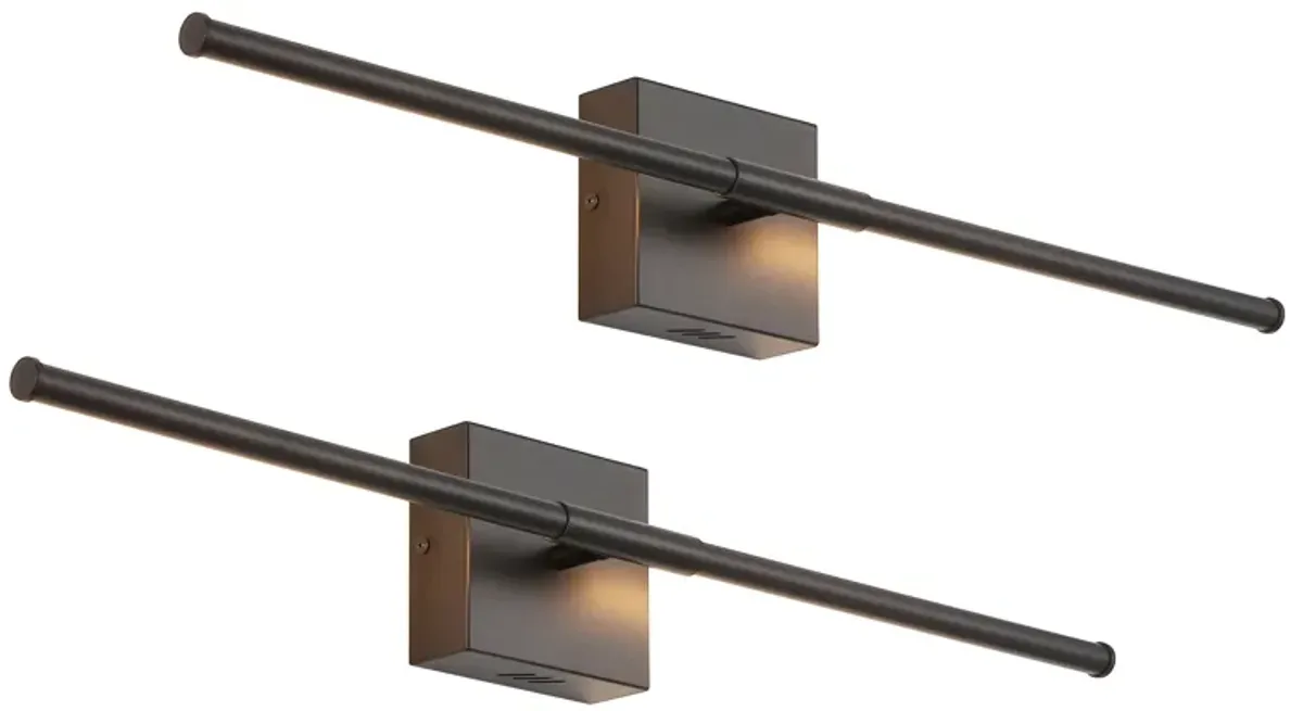 Makena Dimmable Integrated LED Metal Wall Sconce